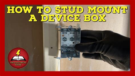 mount electrical box to steel beam|mounting device boxes steel.